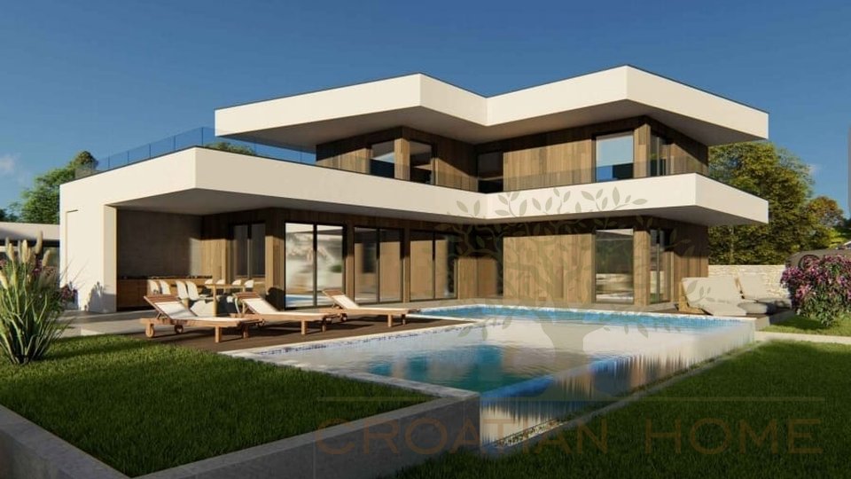 Moderne Villa mit 49 m2 Pool auf 1000 m2 Grundstück mit 3 Schlafzimmer