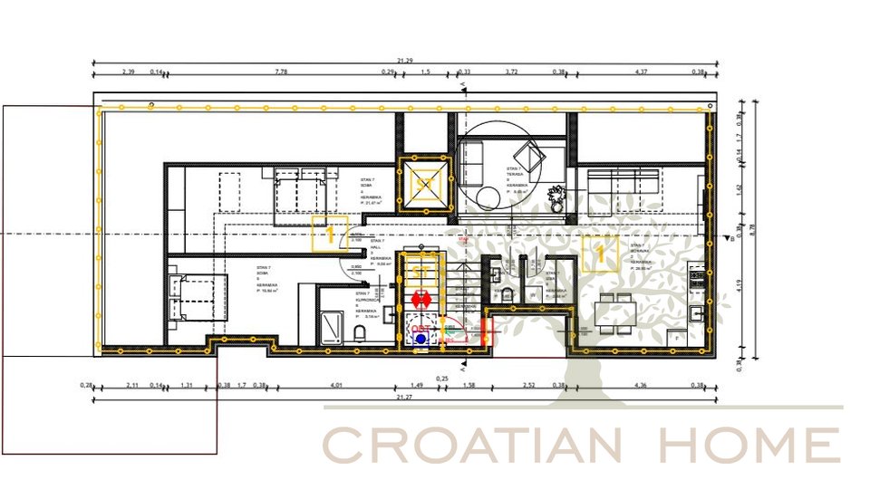 Apartment, 90 m2, For Sale, Poreč