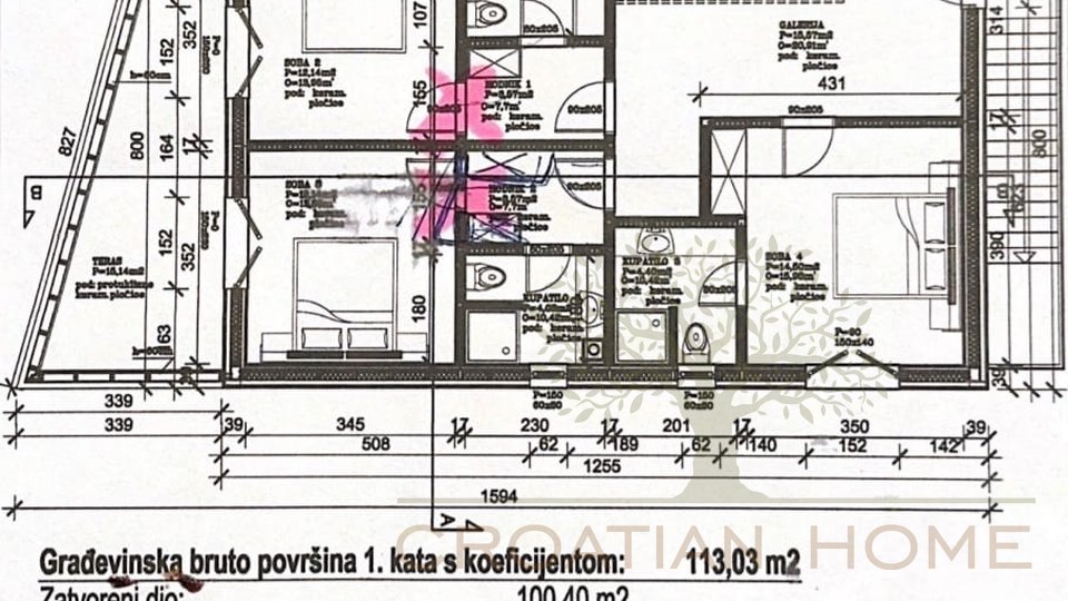 House, 350 m2, For Sale, Medulin